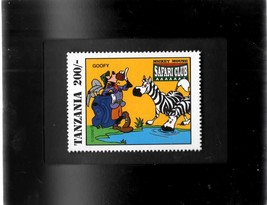  Tchotchke Frame Stamp Art - Disney - Mickey Mouse Safari Club - Goofy - $8.99