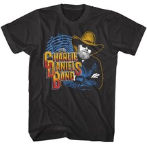 Charlie Daniels Band Musical Notes Men&#39;s T Shirt Country Southern Rock Band - £23.20 GBP+