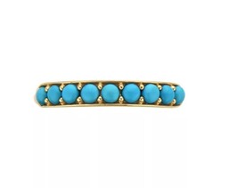 Natural 925 Sterling Silver Turquoise Handmade Ring, Best Christmas Gift - £82.73 GBP