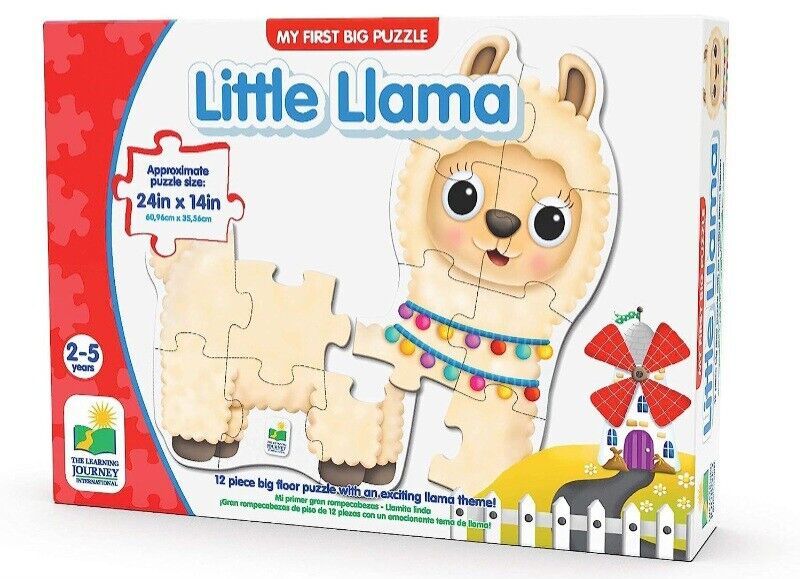 Primary image for The Learning Journey Little Llama My First Big Puzzle Floor Toddler Toy 12 Piece