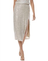 Young Fabulous &amp; Broke pierre sequin pencil skirt in Champagne - size XS - $68.31