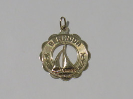 14k Yellow Gold Bermuda Sailboat Charm - $90.00