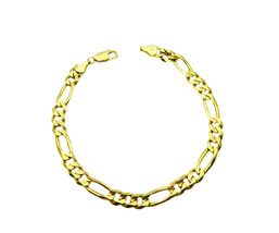 14k Yellow  Gold Figaro Link Chain - £879.12 GBP