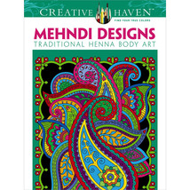 Dover Publications-Creative Haven: Mehndi Designs - £13.45 GBP