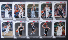 2019-20 Panini NBA Hoops San Antonio Spurs Base Team Set of 10 Basketbal... - $8.00
