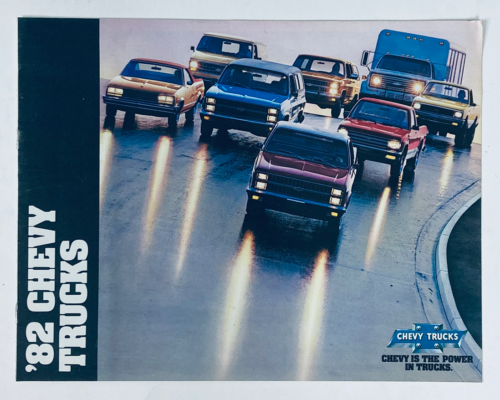 1982 Chevrolet Trucks Dealer Showroom Sales Brochure Guide Catalog - £7.46 GBP