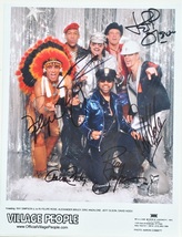 Village People Signed Photo X6 - Ray Simpson, Alexander Briley, Felipe Rose, Eri - £191.01 GBP