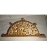 German Erzgebirge Arch Schwibbogen Nativity Christmas Candle Holder Wood In Box - €106,80 EUR