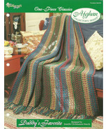 Needlecraft Shop Crochet Pattern 962290 Daddys Favorite Afghan Collector... - £2.35 GBP