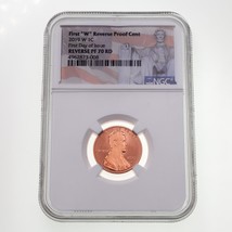 2019-W 1C First &quot;W&quot; Reverse Proof Cent FDOI NGC REVERSE PF70 RD - $247.50
