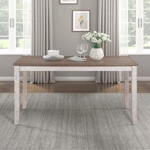 Lexicon Kerley Dining Table, Brown/Grayish White - £250.63 GBP