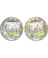 Mason&#39;s Patent Ironstone China Chinese Scroll Plates 1820 Pair Chinoiser... - $318.29 CAD
