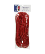 Mesh Tubing Red and Red Metallic 8 mm X 20Yard - $46.05 CAD
