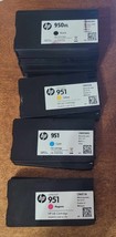 HP 950XL Black and 951XL - Used Empty Virgin Ink Cartridges Lot of 8 - C M Y - $11.29