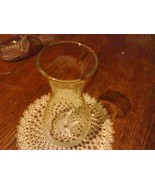 VINTAGE Plain 11&#39;&#39; Clear Glass Vase - $10.90