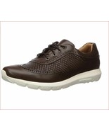 MARC JOSEPH NEW YORK Men&#39;s Leather Extra Lightweight Woven Wingtip US 9.... - $54.82