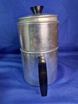 Vintage Foley 7 Cup Aluminum Stovetop Camp Stove Drip Coffee Pot 54220  - £22.41 GBP