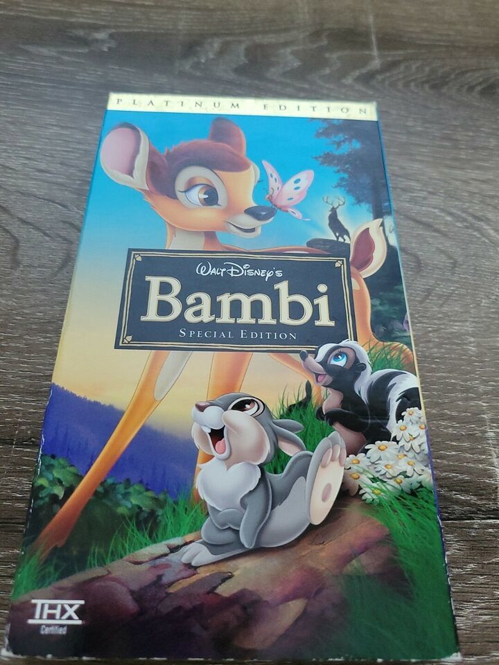 Disney's Bambi Special Edition VHS, Platinum Edition
