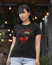 Classic Cherries Unisex T-shirt, Retro Design, love 1980 style, special ... - £19.94 GBP+