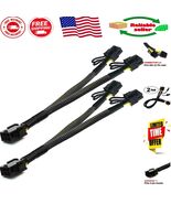 PCI-e 6 Pin to Dual 8 Pin Adapter - 9 Inch GPU Power Extension Cable - $526.10 MXN