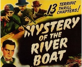 The Mystery Of The Riverboat, 13 Chapter Serial, 1944 - £15.66 GBP