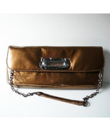 Hobo International Alicia Bronze Patent Soft Leather Clutch/Bag - New with Tags - $55.00