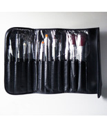 Crown Brush Professional Full Size Brush Set (12pk w/PVC Carrying Case) - NEW - $19.99
