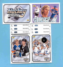 1992/93 Upper Deck Wayne Gretzky Hockey Heros Set - $24.99