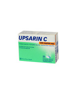 UPSARIN C / with Vitamin C /  x 20 Effervescent tabs - $12.99