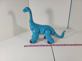 Fisher Price IMAGINEXT Blue Posable Dinosaur Apatosaurus Toy 2010 RETIRED - $27.45 CAD
