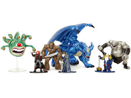 &quot;Dungeons and Dragons&quot; Set of 7 Diecast Figures by Jada - £49.52 GBP