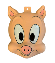 TINY TOONS HAMPTON J PIG HALLOWEEN MASK PVC TEEN/ADULT SIZE - £11.06 GBP