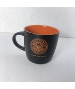 COUNTRY MUSIC HALL OF FAME &amp; MUSEUM NASHVILLE COFFEE MUG BLACK &amp; ORANGE - $433.14 MXN