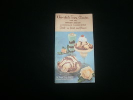  Hershey Pamplet , 1968 Chocolate Town Classics Recipe - $95.18 MXN