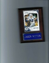 Jason Witten Plaque Dallas Cowboys Football Nfl C3 - £1.57 GBP