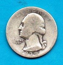 1939  Washington Quarter - Circulated - Silver 90% -Moderate Wear - £9.58 GBP