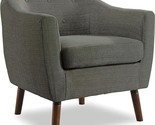 Homelegance Fabric Barrel Chair, Sage Gray - $364.99