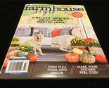 Modern Farmhouse Style Magazine Fall 2022 Create Space You&#39;ll Never Want... - £8.65 GBP