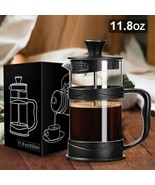 French Press Coffee/Tea Maker,Camping Mini 304SS Fil.,HR Glass,Cold Brew 11.8OZ - $220.63 MXN