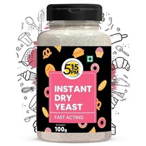 Instant Dry Yeast Powder Active Dry Yeast for Bread making and Pizza - 100g - £12.15 GBP