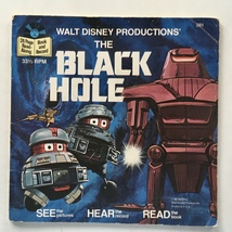 The Black Hole 7&#39; Vinyl Record / 24 Page Read Along Book - £17.54 GBP