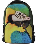 Animal Face 3D Animals Parrot Bird Backpack 3D Deep Stereographic Felt F... - £27.23 GBP