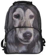 Animal Face 3D Animals Afghan Hound Backpack 3D Deep Stereographic Felt ... - £30.35 GBP