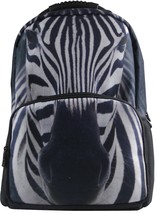 Animal Face 3D Animals Zebra Backpack 3D Deep Stereographic Felt Fabric - £30.14 GBP