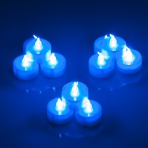 18 pcs Tealight LED Candle Lamps Static Non-flicker Tea Light for Christmas P... - £8.57 GBP