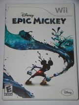 Nintendo Wii   Disney Epic Mickey (Complete With Manual) - $12.00