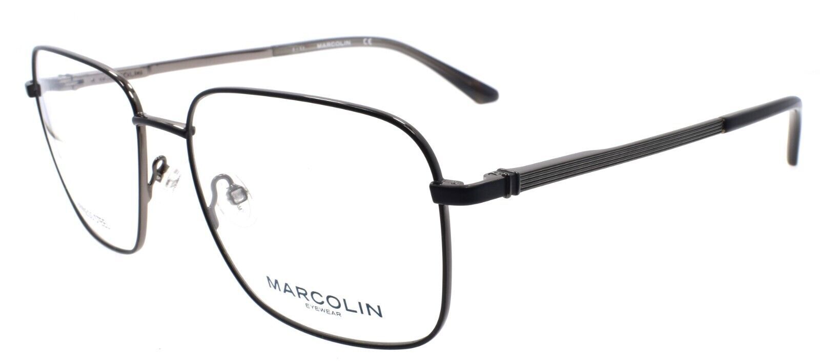 Primary image for Marcolin MA3025 002 Men's Eyeglasses Frames Large 59-17-150 Matte Black
