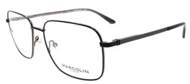 Marcolin MA3025 002 Men&#39;s Eyeglasses Frames Large 59-17-150 Matte Black - £46.85 GBP