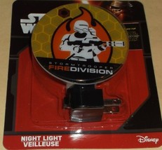 Disney Star Wars Storm Trooper Fire Division Plug In Night Light - $6.99