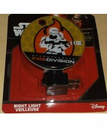 Disney Star Wars Storm Trooper Fire Division Plug In Night Light - $130.74 MXN